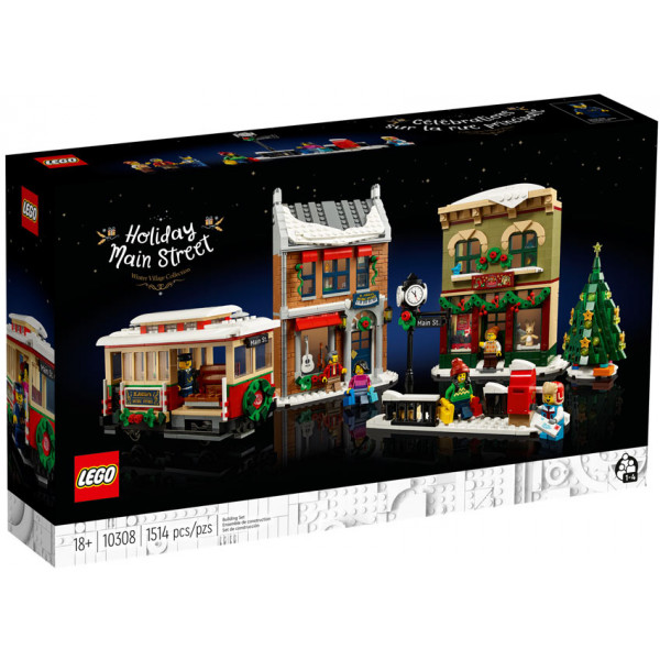 Lego Natale nella strada principale 10308 - Collezionisti 