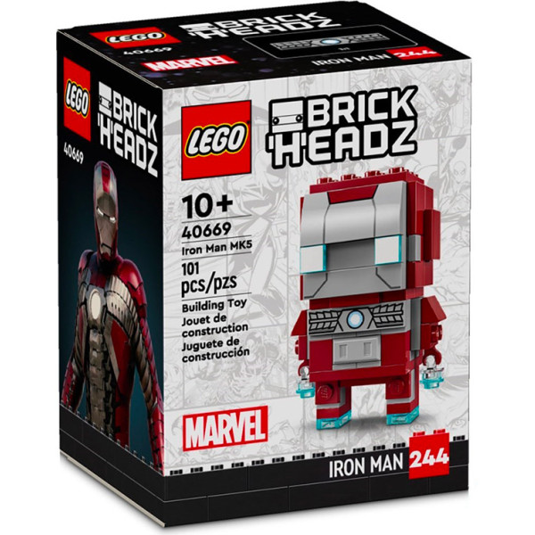 Personaggio di Iron Man MK5 BrickHeadz