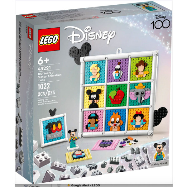 Lego Disney 100 - 100 anni di icone Disney 43221 