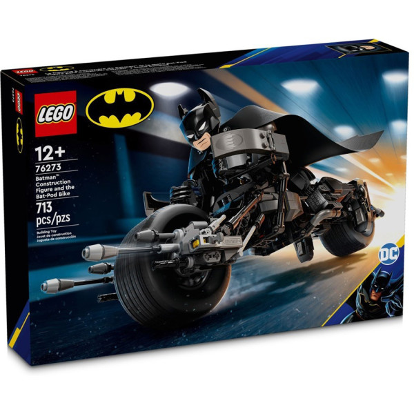 Personaggio costruibile di Batman con Bat-Pod