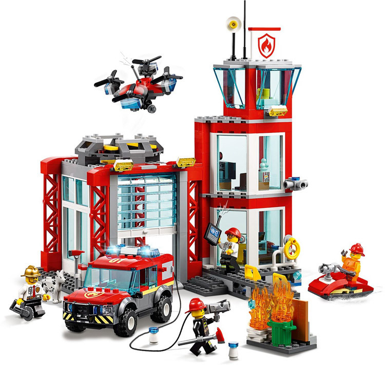 Lego City 60215 - Caserma dei pompieri 