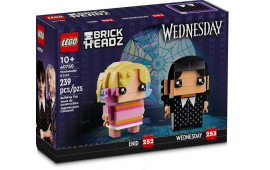 Mercoledì ed Enid BrickHeadz